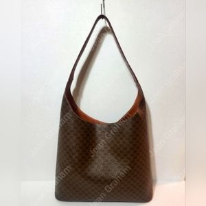 Celine Vintage Triomphe Macadam Hobo